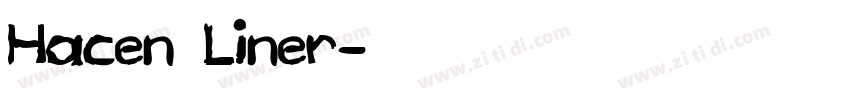 Hacen Liner字体转换